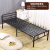 LISM适用于折叠床单人床双人床出租房简易午休床经济型1.2米铁床钢丝 （黑色铁床）1.2米宽+折叠