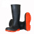 【迈凯乐】雨鞋男款高筒下雨天户外钓鱼洗车防雨水雨靴耐磨 型号M-YJ001 黑色 43 