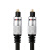 中视讯数字音频线OPTICA方型接口SPDIF7.1声道1-35米定制 黑色发烧级 1.5米