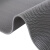 金诗洛 S型PVC镂空地毯 塑胶防水泳池垫浴室厕所防滑垫 4.5厚1.8m宽*1m灰色 JM0020