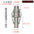 304不锈钢扳把扣压快速接头软管水泵活接卡扣式CEF外丝油管活接头 DN32*25  1.2寸变1寸牙(一套)