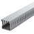 pvc塑料阻燃明装行线槽配电箱柜电线电缆明线u型配线槽灰色走线槽 灰色 （一箱） 45加厚（哑光） 新料25