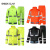 Shockclan反光雨衣分体套装双层交通工地外卖 300D荧光绿 M 