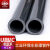 UPVC美标化工管子SCH80pvc管道工业给水黑色排水硬管件直管材2寸 10外径273.05mm 厚度15.1/米