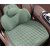 艾兰黛汽车坐垫夏季凉垫座椅垫凝胶坐垫透气冰垫四季通用靠背座椅垫 (方垫)薄荷绿0.4kg
