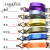 黍鱼5T货车绷带车用紧绳器拉紧器捆绑器收紧器高强涤纶织带棘轮捆绑带 5吨包胶*1米带钩