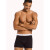 Tommy Hilfiger奢侈品潮牌汤米男士内裤5条装多组合可选棉质柔软舒适透气经 Black XL（适合腰围101-106厘米）