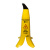定制适用小心地滑台阶安全警示牌禁止停车标志酒店用品立式香蕉皮路锥创意 60cm香蕉锥（工作进行中） 60x30cm