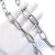 不锈钢晾衣链室外晒衣绳防滑晾衣服铁链子防风神器挂凉衣绳 3毫米粗链条4.5米长+2个弹扣