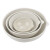海斯迪克 HKCL-212 蒸发皿陶瓷 化学元皿圆皿耐高温 实验室圆底半球形蒸发皿 200ml