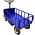 得豫工品 搬运车 农贸市场用大载重电动平板车 1.5m*0.75m 48V20A 一辆价