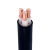 珠峰铜芯电线电缆MYJV-0.6/1KV-3*150平方国标电力电缆绝缘护套硬电缆硬线 1米