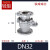 铸钢法兰球阀Q41F-16C耐高温蒸汽碳钢手动阀门DN25 50 80 100 150 轻型DN32走水(铁球)