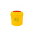 劳保佳 垃圾桶 医疗废物垃圾桶 方形圆形一次性安全利器盒 锐器盒 废弃针头收纳盒 圆形1L
