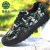 雪地王劳保鞋男工地胶鞋工作鞋耐磨防滑帆布鞋男士球鞋解放鞋 绿彩色 40 标号250