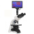 江西PH100-3B41L-EP/PL/IPL三目光学显微镜 可接摄像头高清晰 7寸显示屏/不含仪器 非