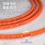 山泽 24芯网线单模室内光纤光缆 9/125 GJFJV/GJFJH 束状软光缆100米 G1-24100