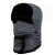 冰禹 BY-3129 冬季保暖防风帽子 户外骑行加厚棉帽 黑色