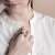 法藤（Phiten）日本原装镜面摩砂钛指环手指关节腱鞘鼠标手炎运动男女通用戒指 黑色（弹力戒指带）
