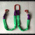 国标工业行车吊装带起重吊带吊具成套组合吊索具吊钩2腿3腿4腿5吨 3吨1.5米2腿（默认宽嘴钩）