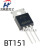 BT151-500R BTA16-600B BT136 BT137 BT152单向可控硅 晶闸管 BT151 电动车充电专用5个