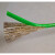包塑钢丝绳加粗晾衣绳晒被绳户外遮阳网葡萄架猕猴桃百香果专用绳 绿4mm直径-10米送2个锁扣