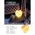 派普硕户外月球灯太阳能月亮灯户外庭院灯花园装饰氛围地灯 30CM内置太阳能款-暖光