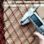 防锈菱形铁丝网围栏网格网圈玉米网养殖拦鸡家禽防护网圈山防护网 15米高10米长34孔23粗