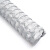 耐高温风管硅胶布夹式风管圆形防火钢丝热风管吸尘排烟收缩 180mm（长度10米）