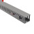 pvc塑料电缆走线槽网线线槽布线线槽电柜理线槽阻燃PVC槽明装 25*25灰色 100米/件