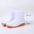 EVA白色食品卫生靴加绒食堂厨房工厂专用雨靴防滑耐油高筒棉水鞋 高度16cm左右：白色（牛筋底-不加棉） 46