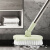 地板刷浴室地刷长柄卫生间厕所清洁用品硬毛瓷砖刷地洗地刷子 【2节杆】草绿色1套+透明挂扣