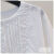 赫玛顿白色衬衫女2024春秋新款洋气设计感褶皱圆领长袖百搭衬衣上衣 圆领白色长袖2220 2XL:130-150