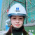 曌月中国建筑安全帽用工地高端工程头盔国标白色工作帽领导定制lo 黄色