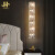 幻色（HUANSE）金色光谱轻奢电镀水晶壁灯LED床头灯卧室欧式背 48*12三色调光34w(适用3-8平)