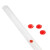 梦茜儿（MEXEMINA）塑料空心浮球 红色pp塑料空心液位计浮球液位管指示球10/12mm耐的 红色直径6mm(2个