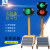 交通红绿灯驾校太阳能可移动升降信号灯障碍灯厂家直销可定制 三头箭头信号灯