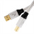 MPS HD300单晶铜镀银HIFI解码DAC数据线AB发烧USB线typeC Micro USB AA(定制)不支持退货 其他长度