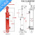 一体液压油缸重底座电动5吨泵站双向升降小型重型手动油缸液压缸 63X35X550