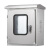 室外户外不锈钢配电箱防水箱控制按钮箱双层门带透视窗仪表箱304 高500*400*250(304)