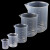 塑料烧杯50/100/250/500/1000ml PP带刻度塑料烧杯塑料量筒计量杯 100ML 塑料烧杯