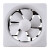 菲尼泰科 P505 排气扇 厕所浴室厨房百叶换气扇抽油烟排风机 10寸(开孔:295*295mm)