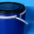 150升铁箍桶60公斤开口塑料半截圆桶塑胶油水加厚鱼桶50升化工桶 60升大圆桶（白色）级