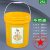 沃嘉定制适用大号户外垃圾桶垃圾分类垃圾桶厨余垃圾桶商用餐饮室外小区宿舍 25升-黄色+标签 (湿垃圾)