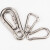 冰禹 BYC-121 钢丝绳配件 304不锈钢弹簧扣 户外登山扣 安全扣起重挂扣 M10 标准型 