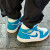 耐克（NIKE）官方舰店男鞋 新款AIR JORDAN 1 MID AJ1 男子运动鞋休闲鞋板鞋 DQ8426-400/白蓝配色 40.5