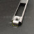 铝合金多点门锁卡槽 断桥铝门扣板锁片 卡扣门框铁片挡板挡片 A款挡片中间小（一个的价格） >55mm 通用型 不带钥匙