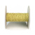 强拉力芳纶绳防火阻燃细绳线耐高温耐磨进口凯夫拉纤维绳隔热绳子 黄色直径0.75mm/米