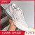 耐克华夫鞋男鞋   夏季新款经典大气垫减震休闲运动跑步鞋 卡其白DR0453-001 42.5/US9