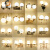 壁灯卧室现代简约客厅阳台创意墙壁灯北欧楼梯过道le 杏色 BD06-1+暖光